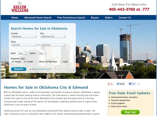 Oklahoma City Real Estate Site